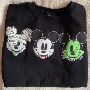 Halloween Mickey crewneck